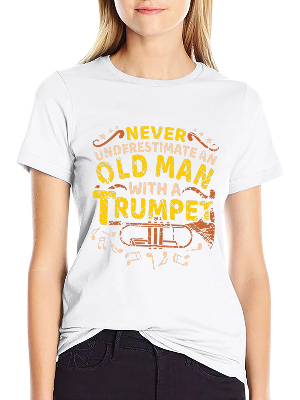 Old Man Trumpet T-Shirt