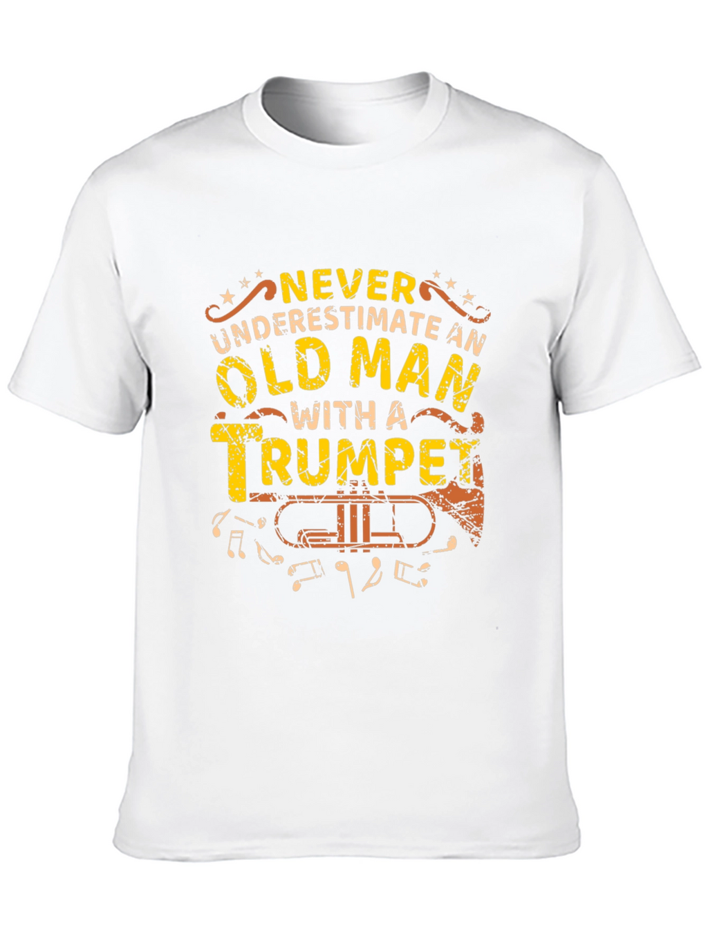 Old Man Trumpet T-Shirt