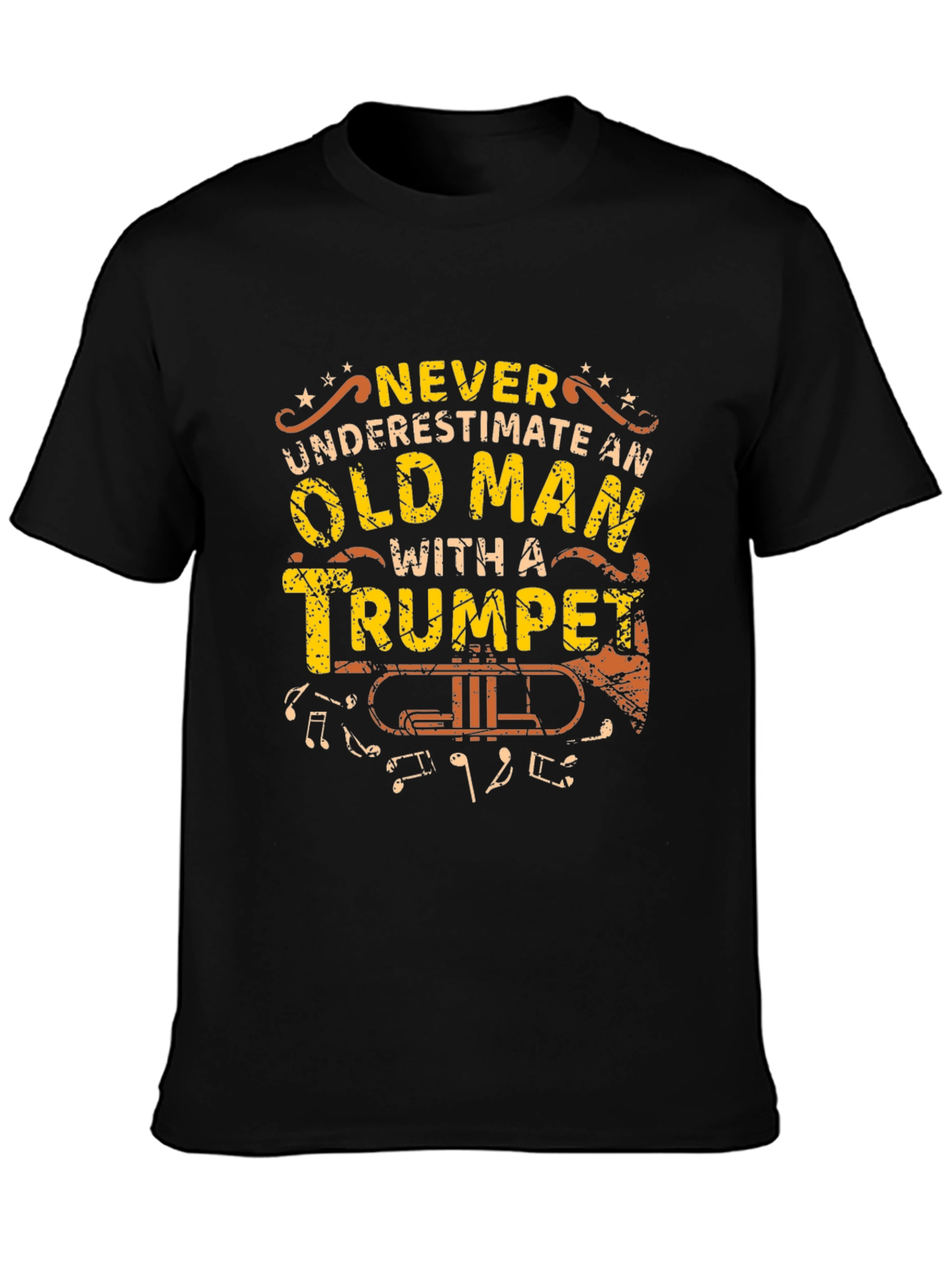 Old Man Trumpet T-Shirt