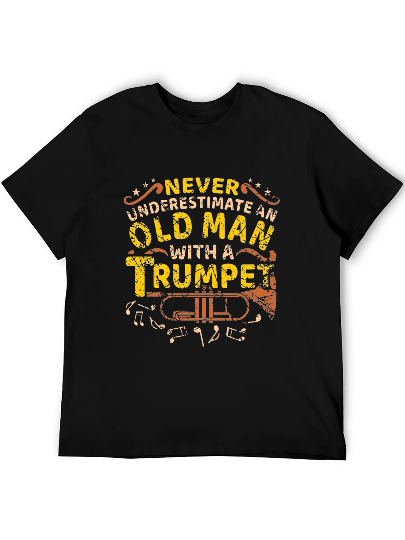 Old Man Trumpet T-Shirt