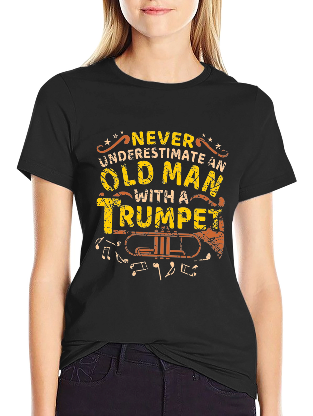 Old Man Trumpet T-Shirt