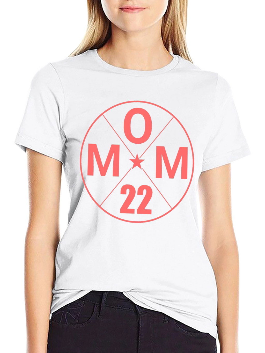 OMM 22 Graphic T-Shirt - Black Crew Neck Tee