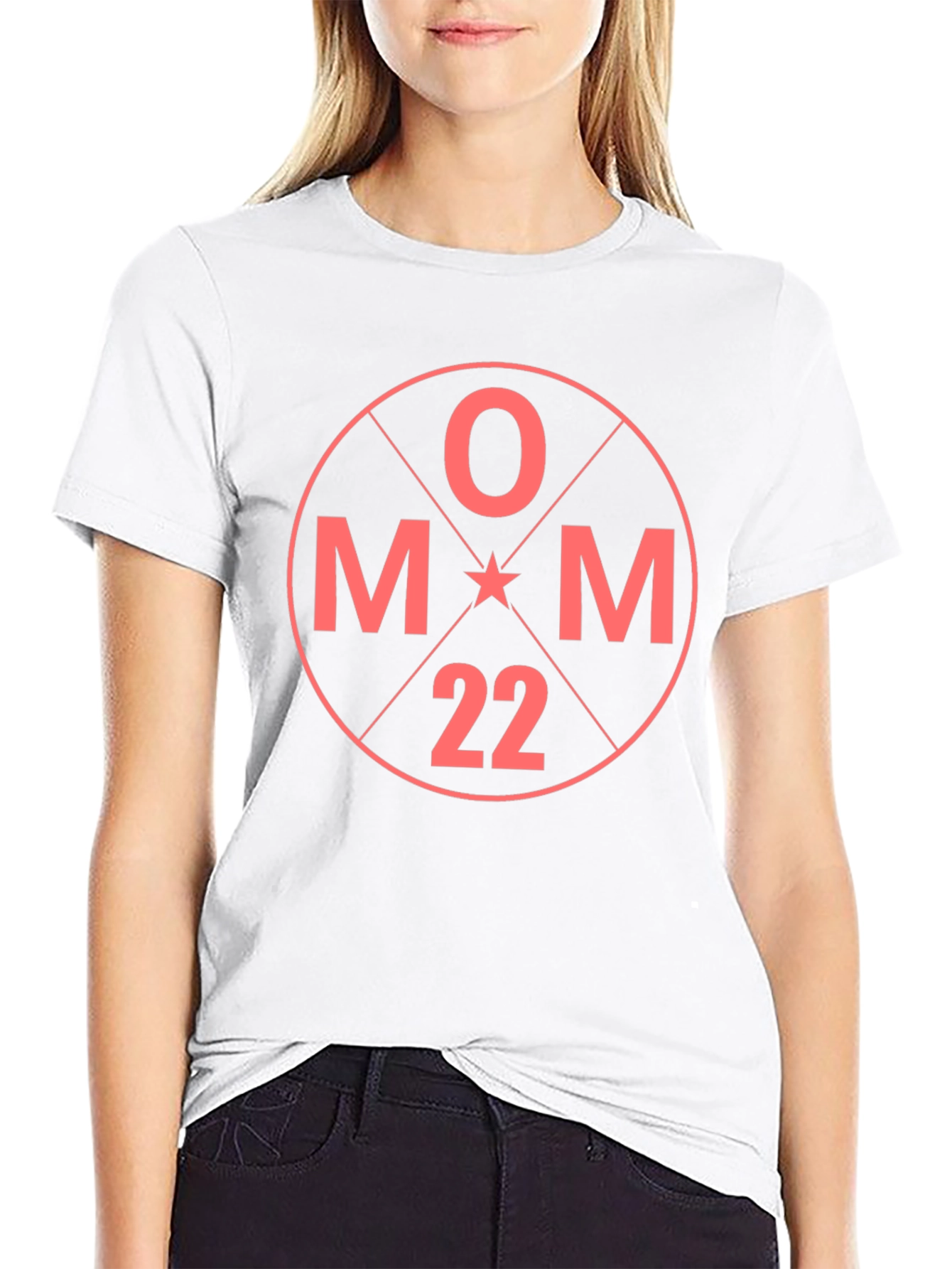 OMM 22 Graphic T-Shirt - Black Crew Neck Tee