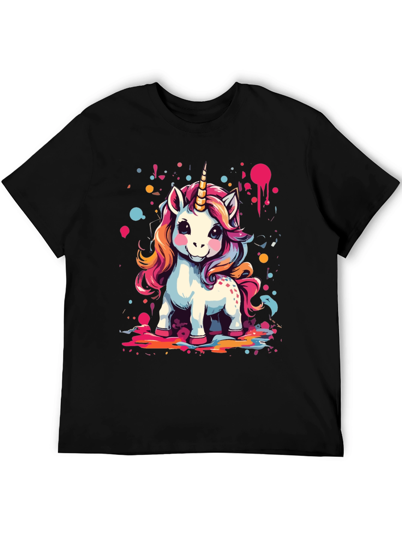 Unicorn Graphic Tee - Colorful & Fun!