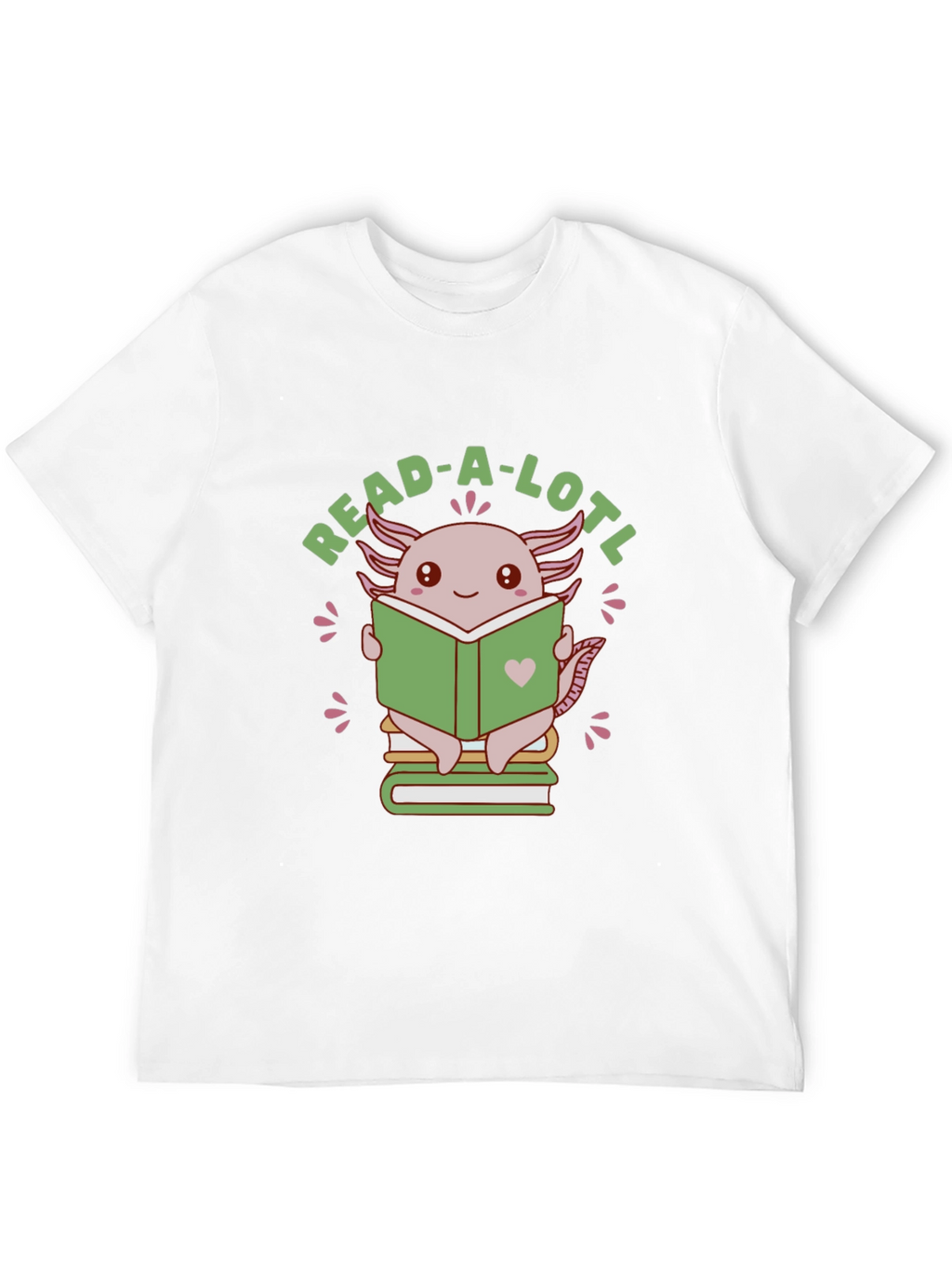 Read-A-Lotl Axolotl Reading T-Shirt
