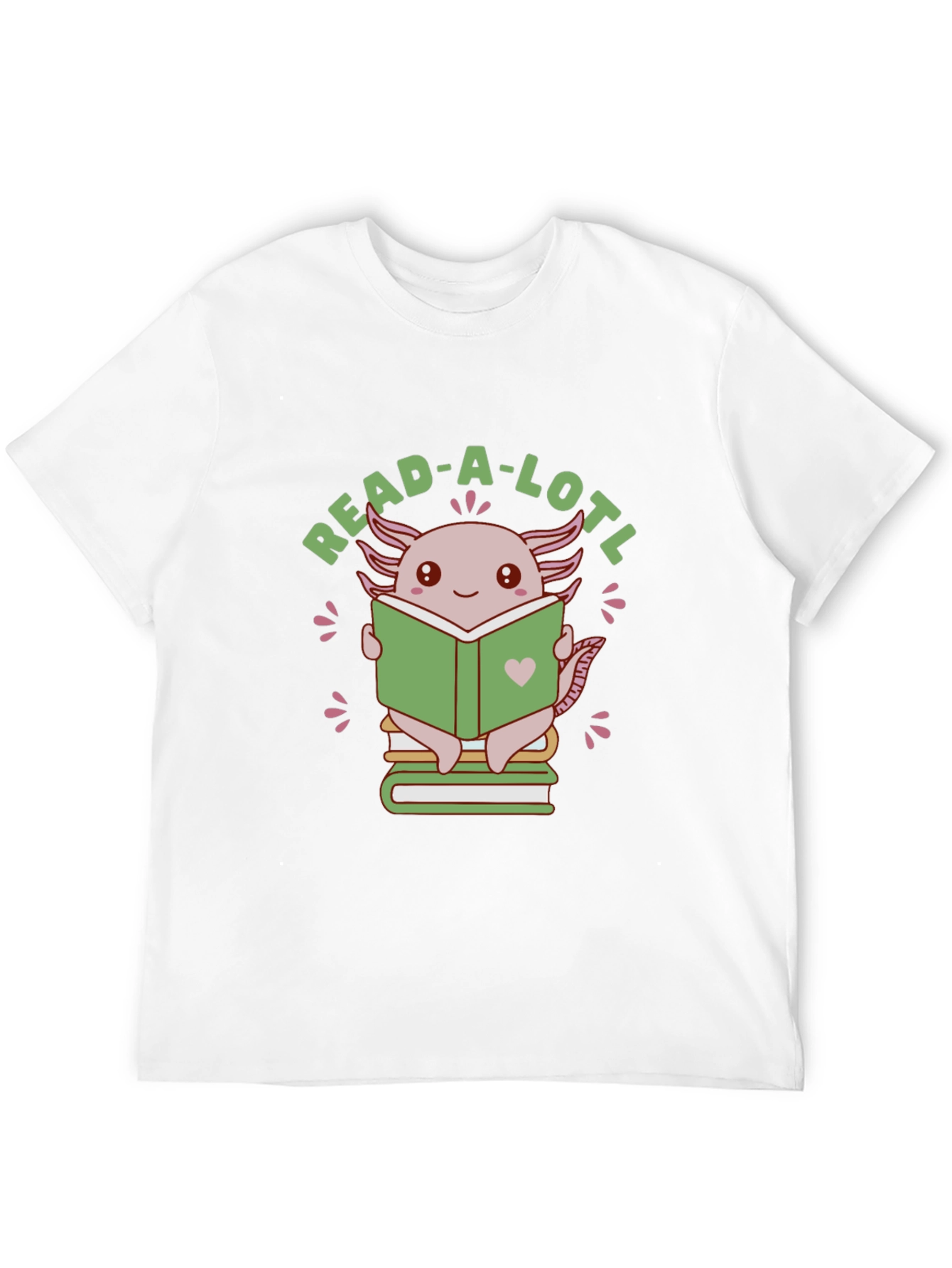 Read-A-Lotl Axolotl Reading T-Shirt