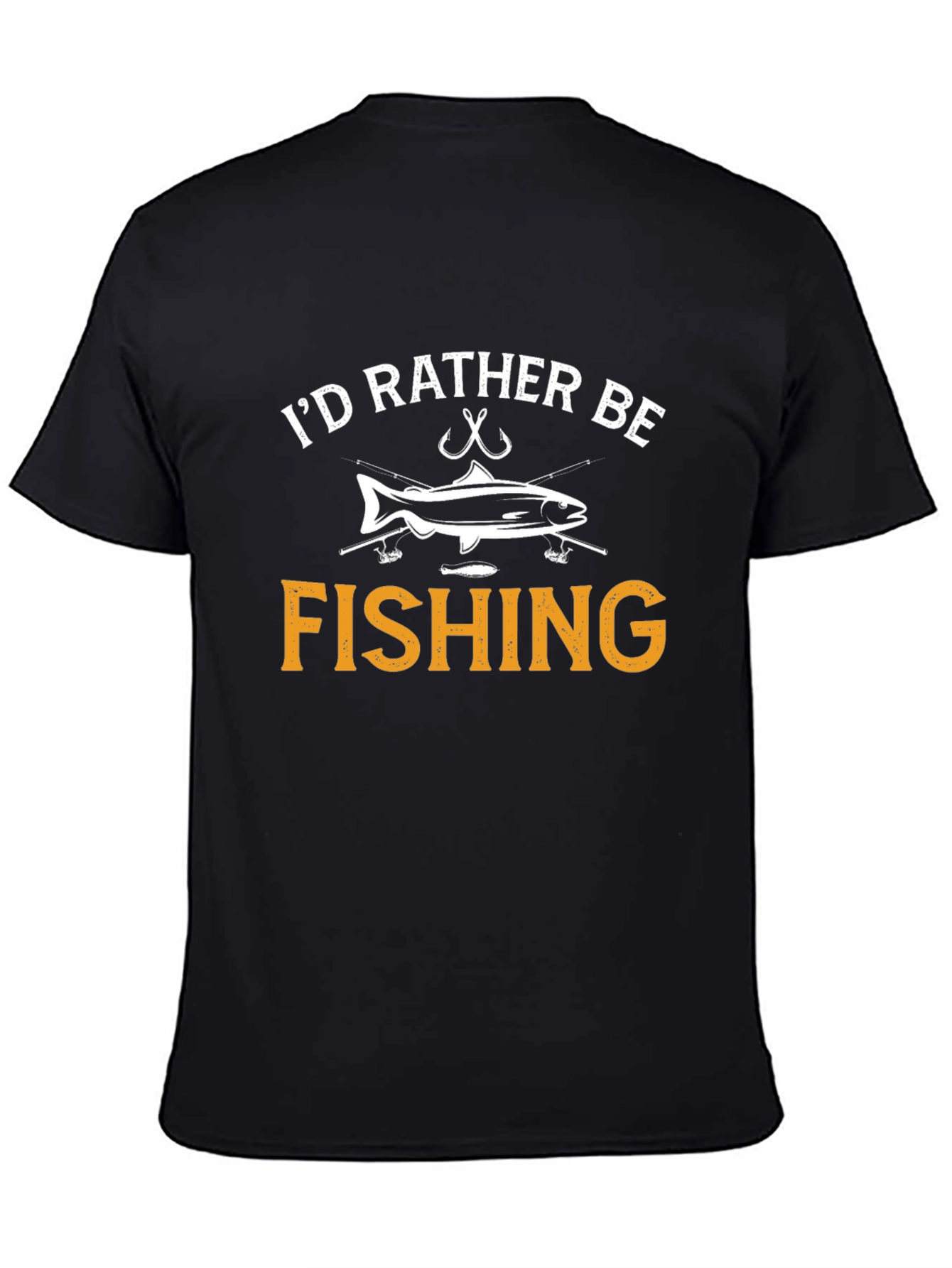 Fishing T-Shirt - Id Rather Be Fishing - Sportswear