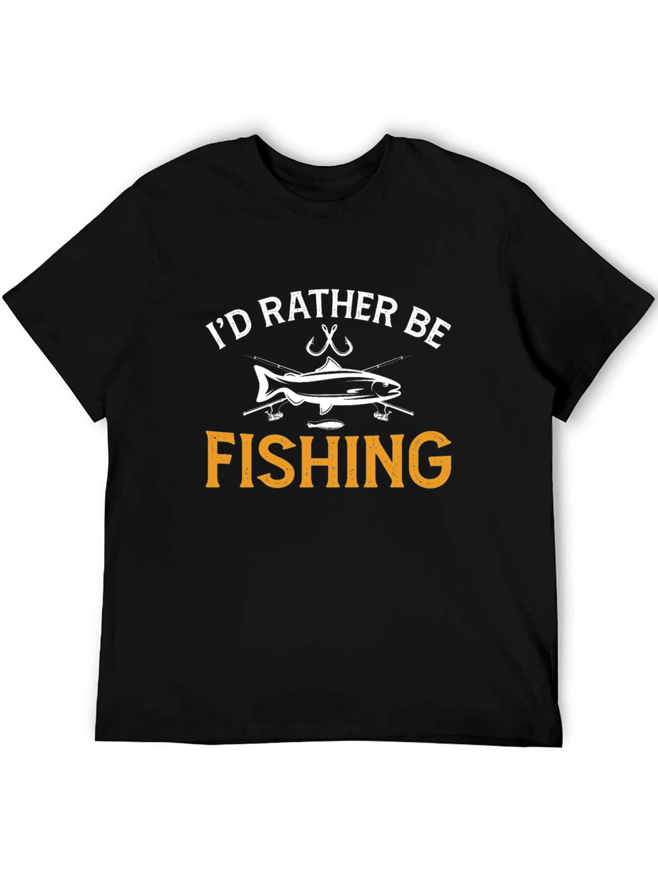 Fishing T-Shirt - Id Rather Be Fishing - Sportswear