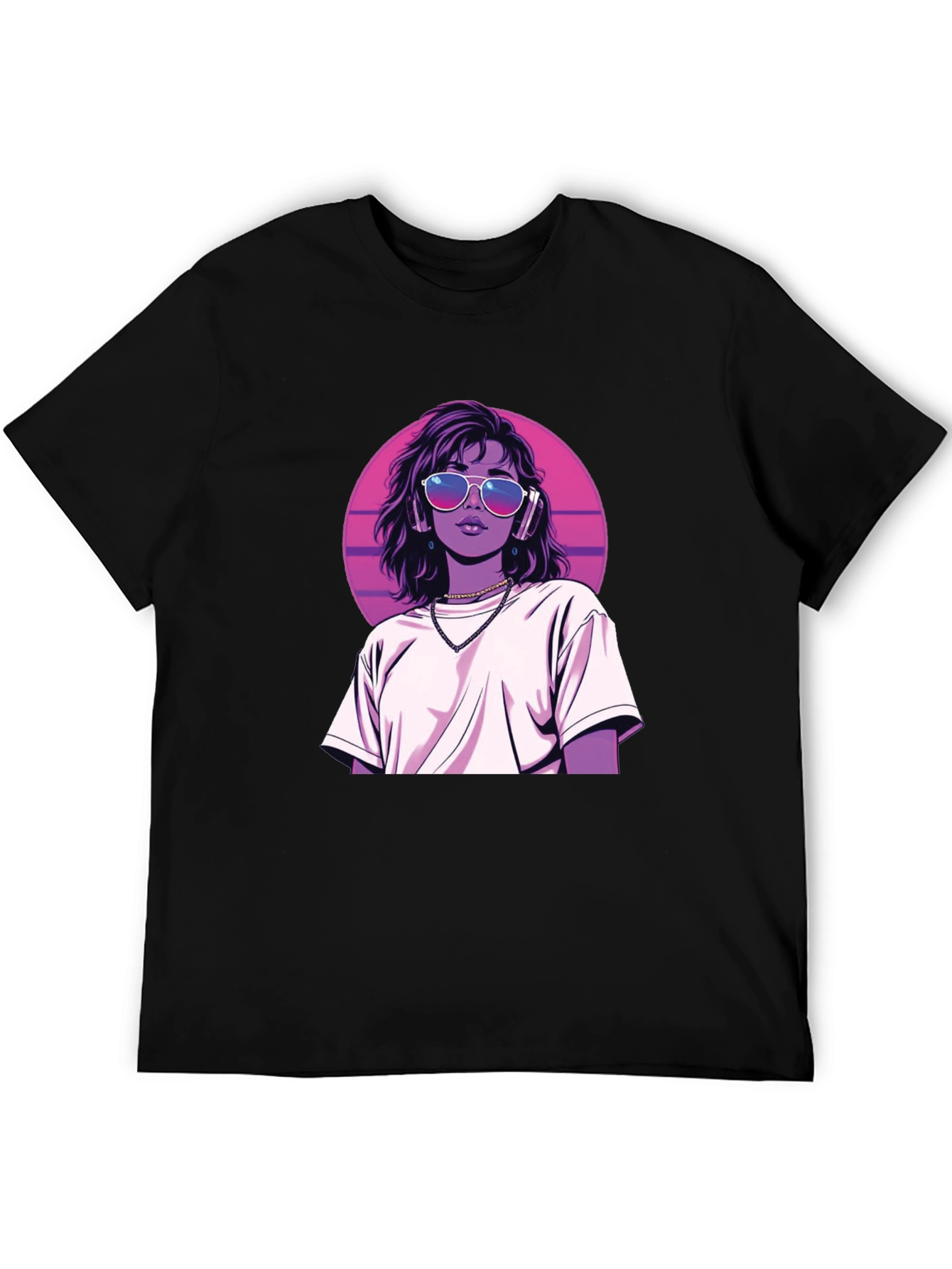 Retro Wave T-Shirt - 80s Style Graphic Tee