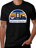 Retro Tech Never Forget Graphic T-Shirt