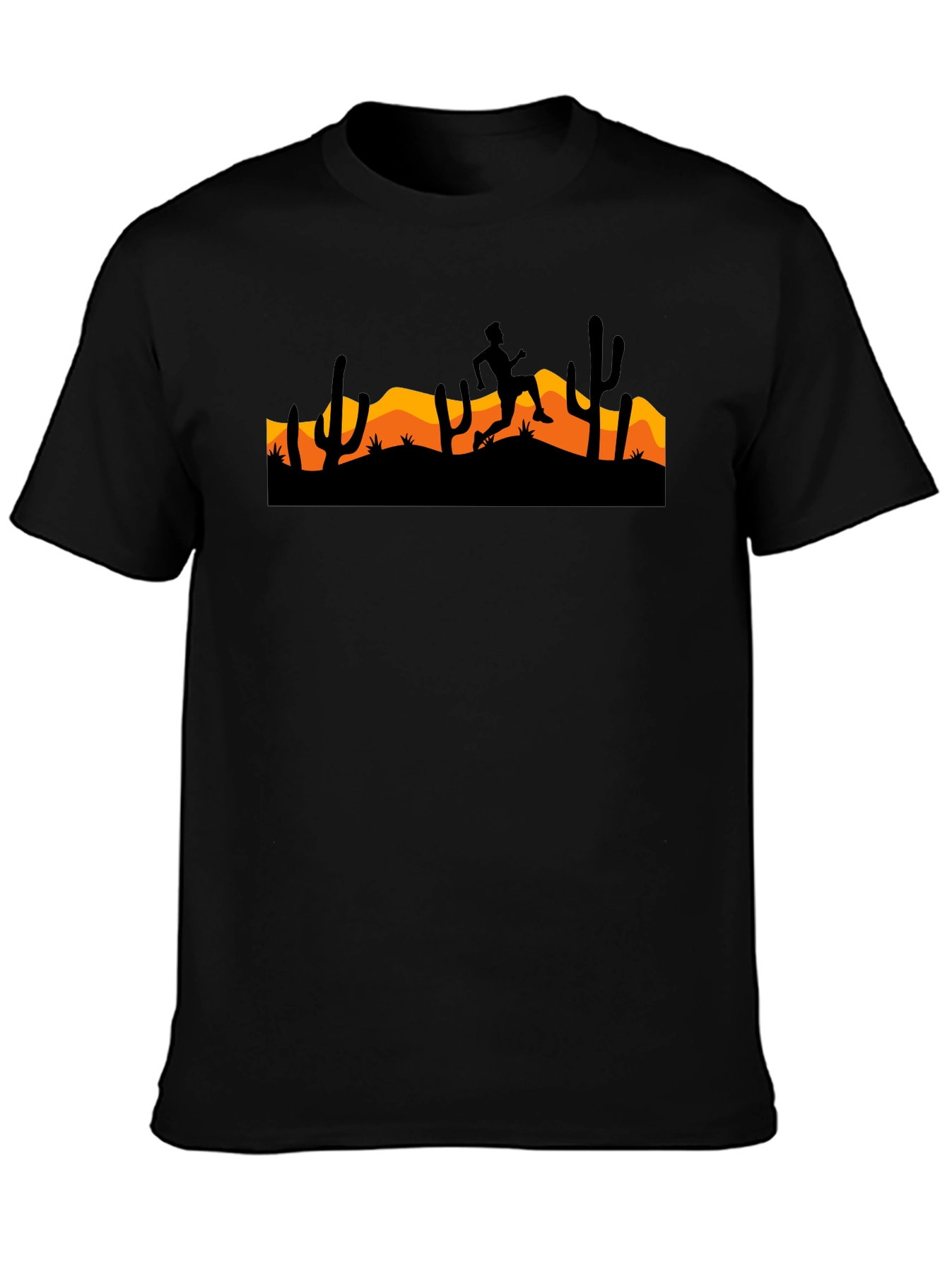 Desert Runner Black T-Shirt