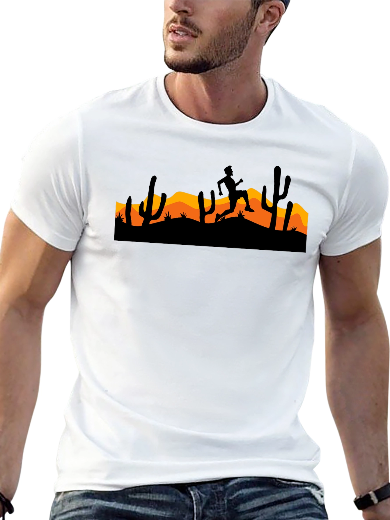 Desert Runner Black T-Shirt