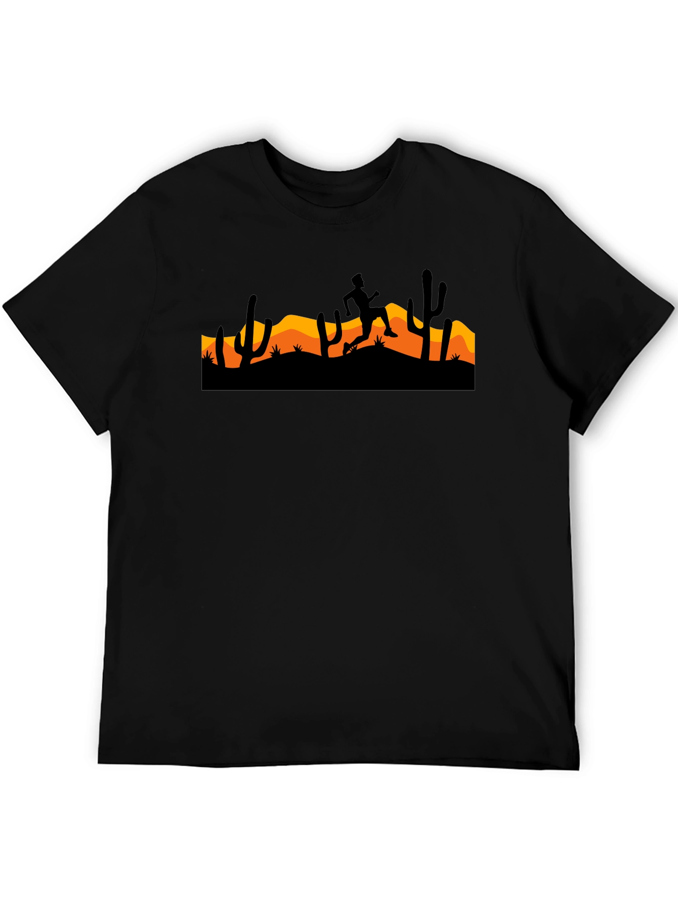 Desert Runner Black T-Shirt