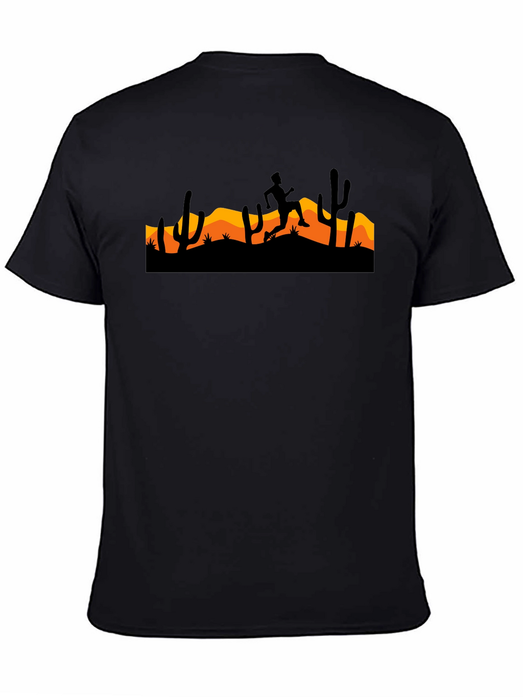 Desert Runner Black T-Shirt