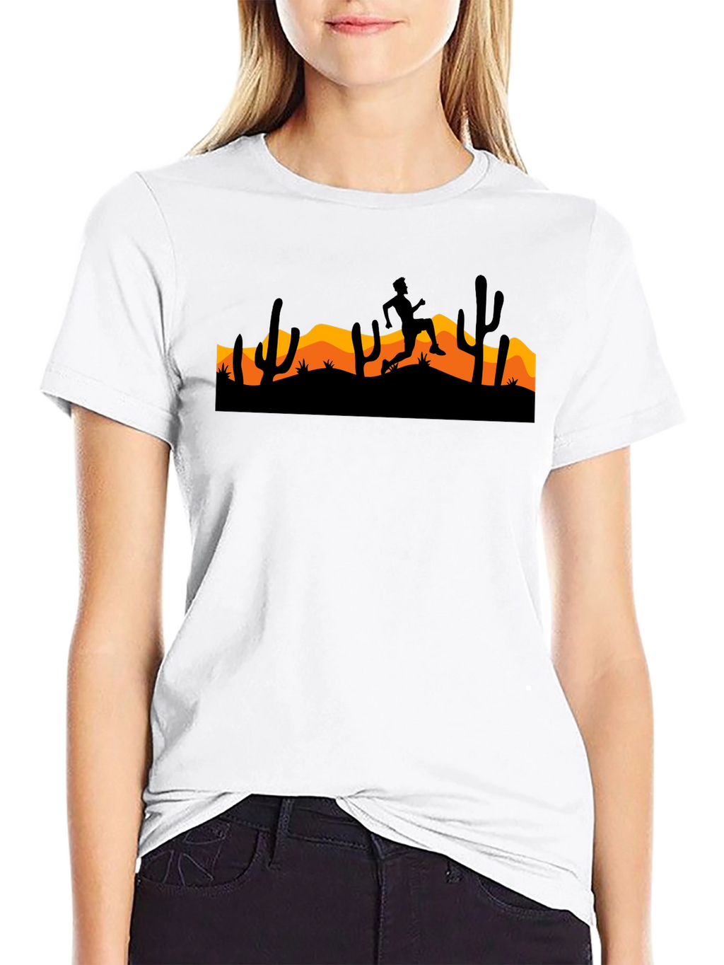 Desert Runner Black T-Shirt