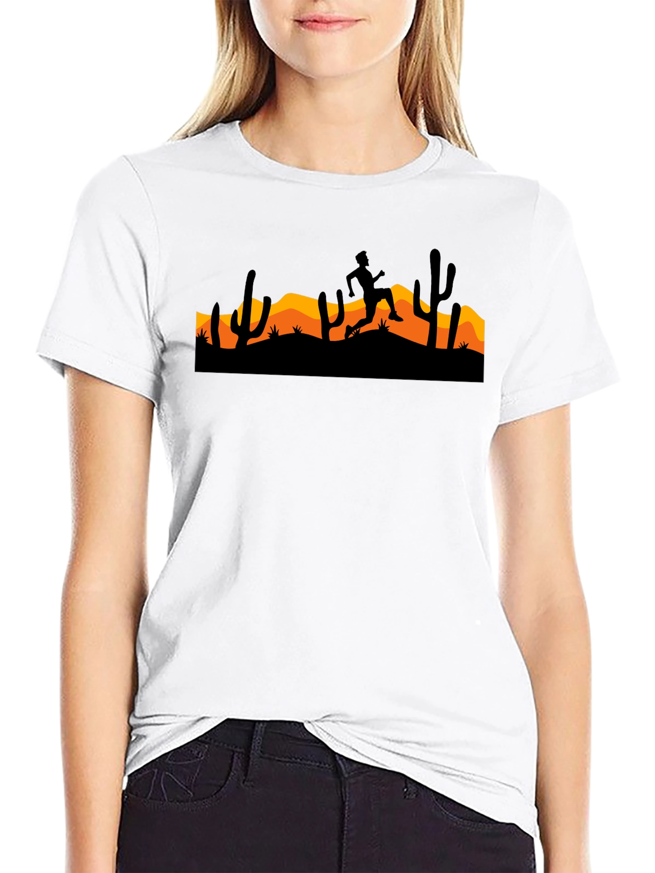 Desert Runner Black T-Shirt