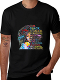 Empowered Black Woman Graphic Tee