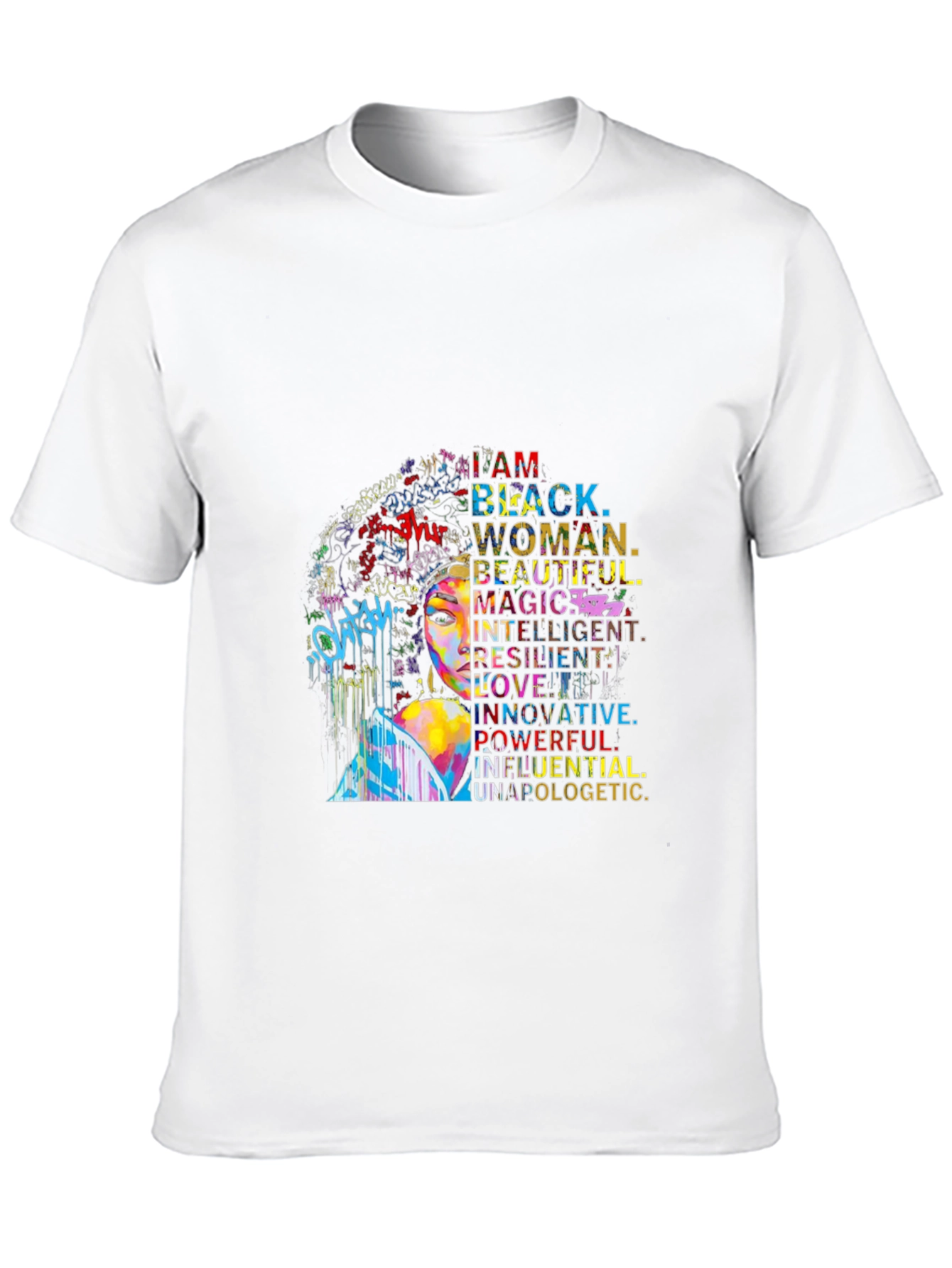 Empowered Black Woman Graphic Tee