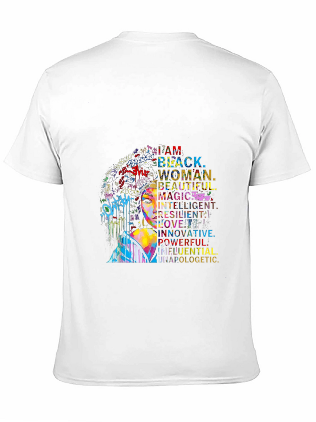 Empowered Black Woman Graphic Tee