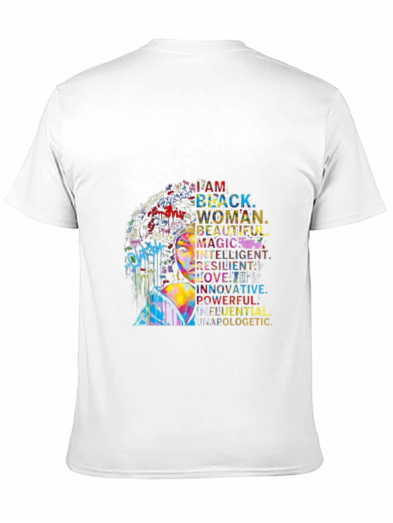 Empowered Black Woman Graphic Tee