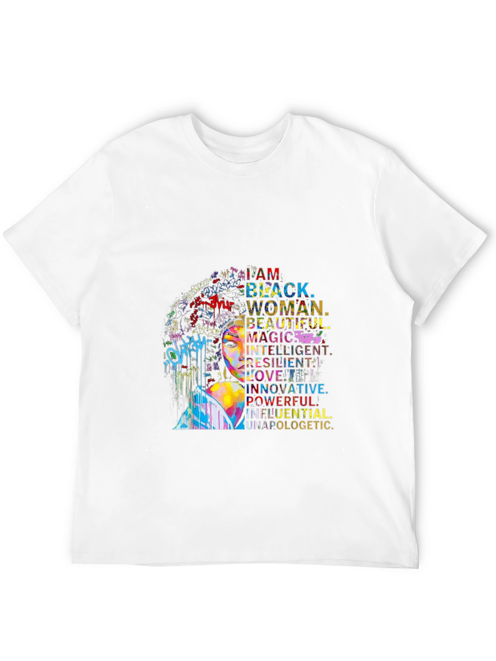 Empowered Black Woman Graphic Tee