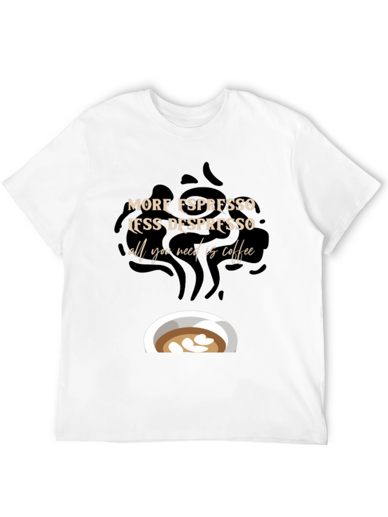 Espresso Coffee Graphic T-Shirt