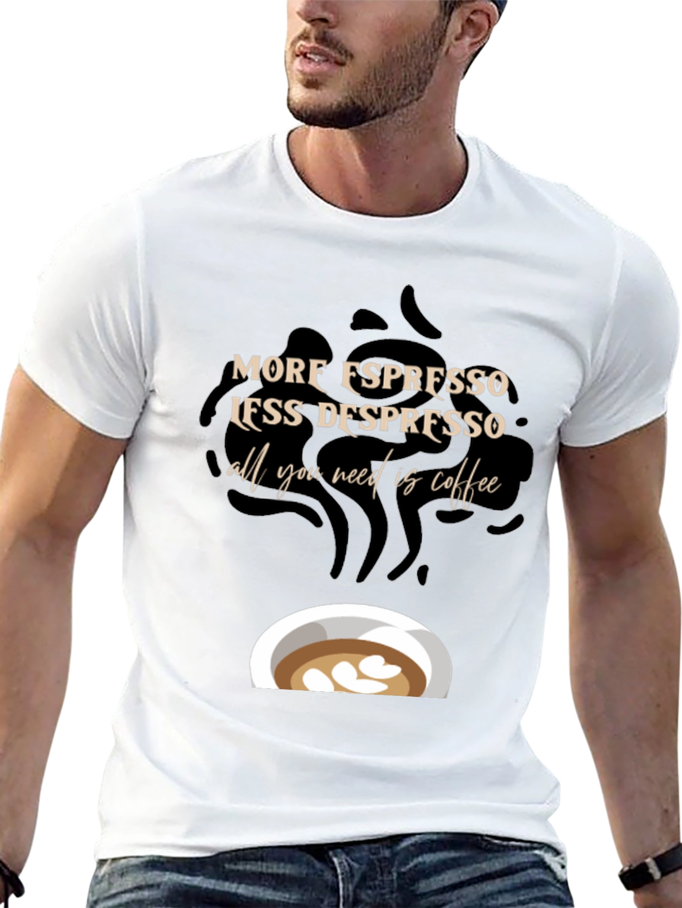 Espresso Coffee Graphic T-Shirt