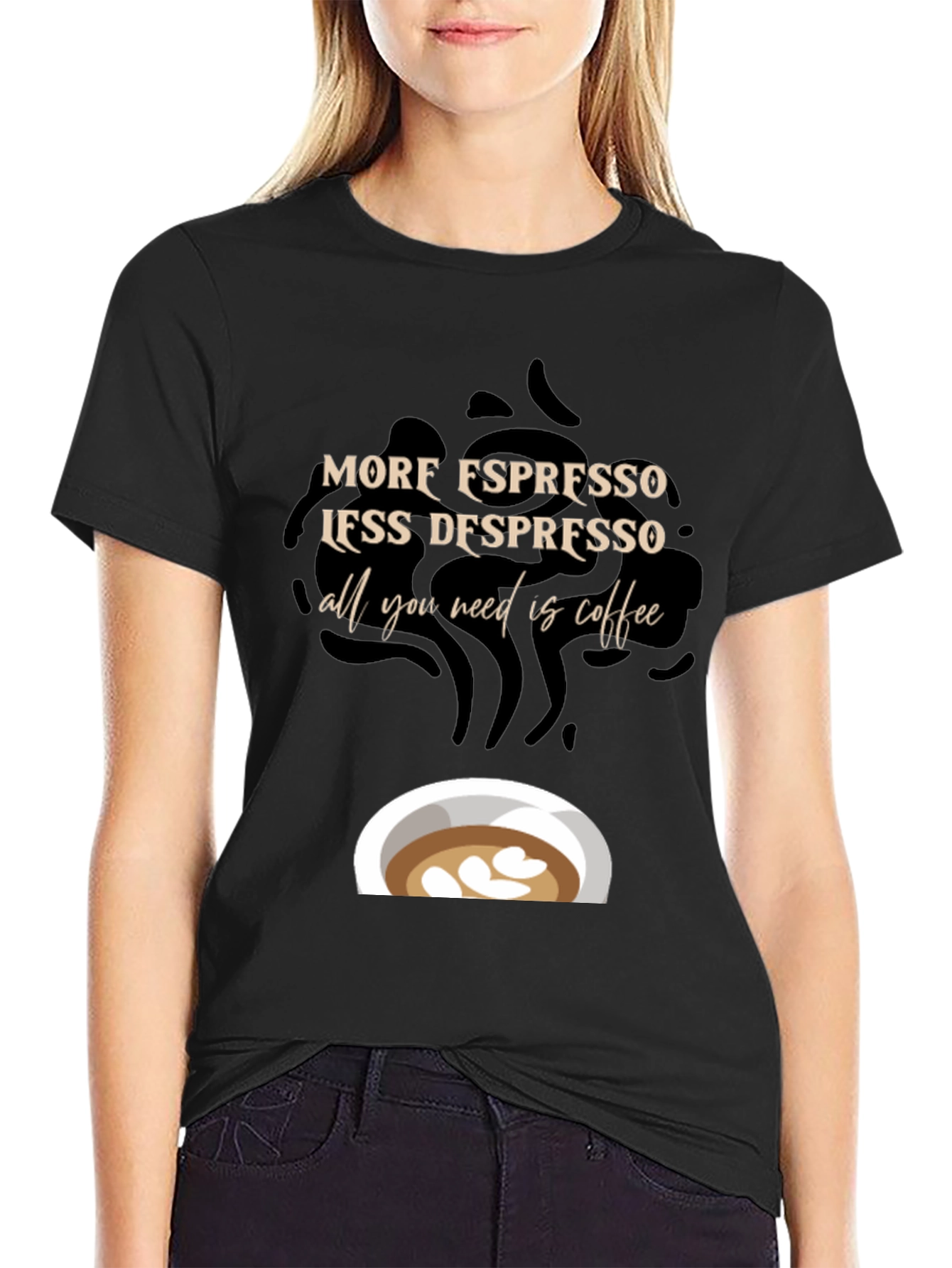 Espresso Coffee Graphic T-Shirt