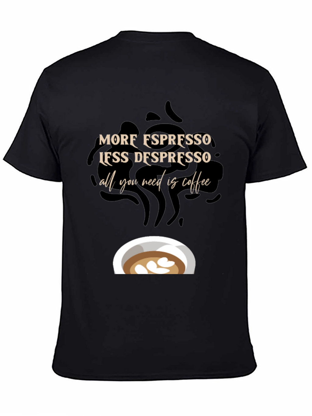 Espresso Coffee Graphic T-Shirt