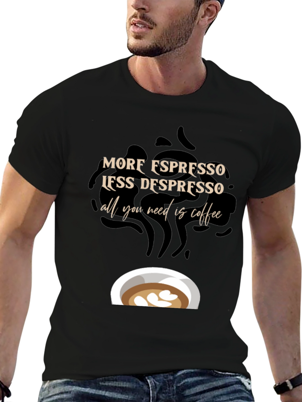 Espresso Coffee Graphic T-Shirt