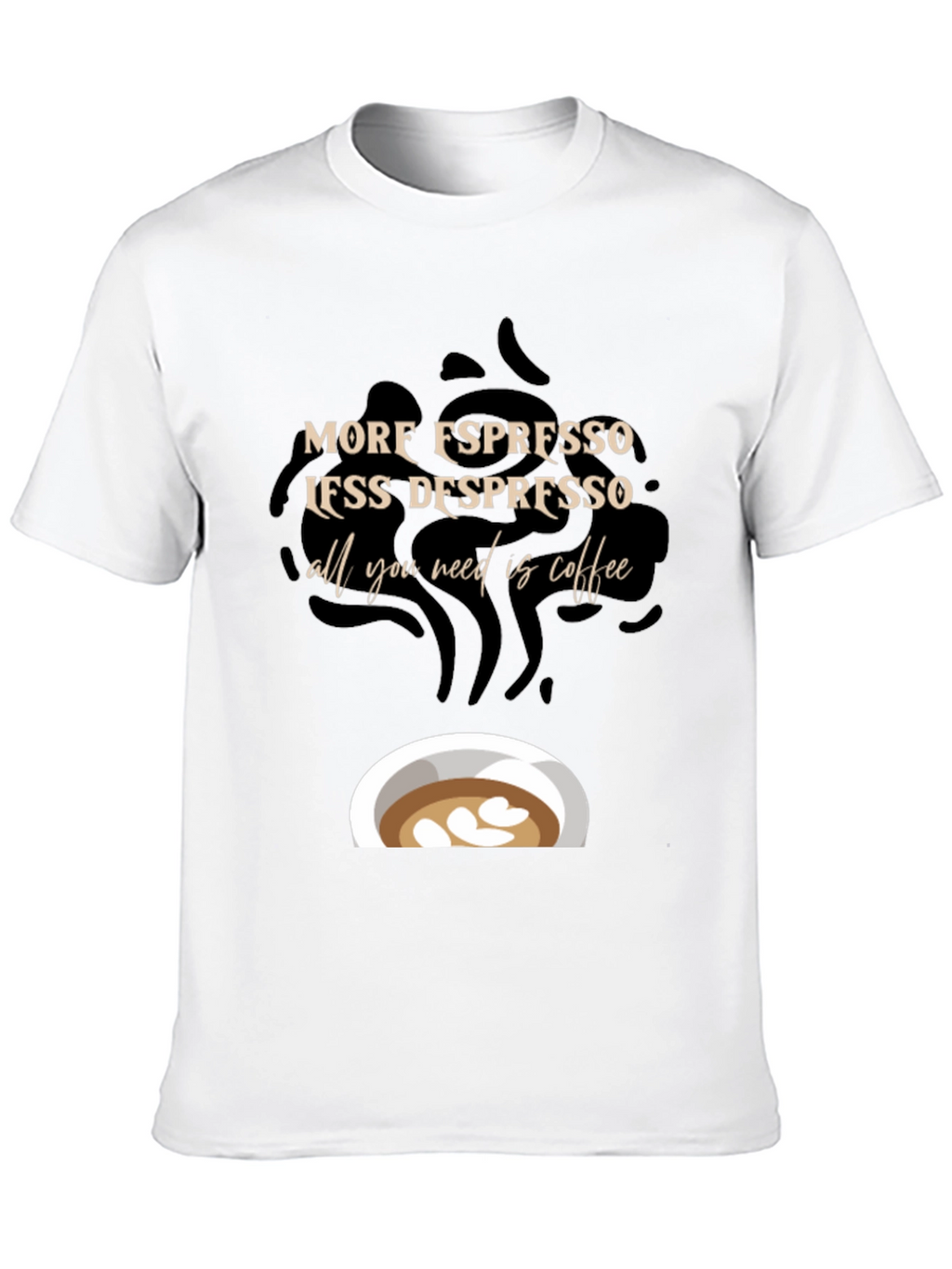 Espresso Coffee Graphic T-Shirt