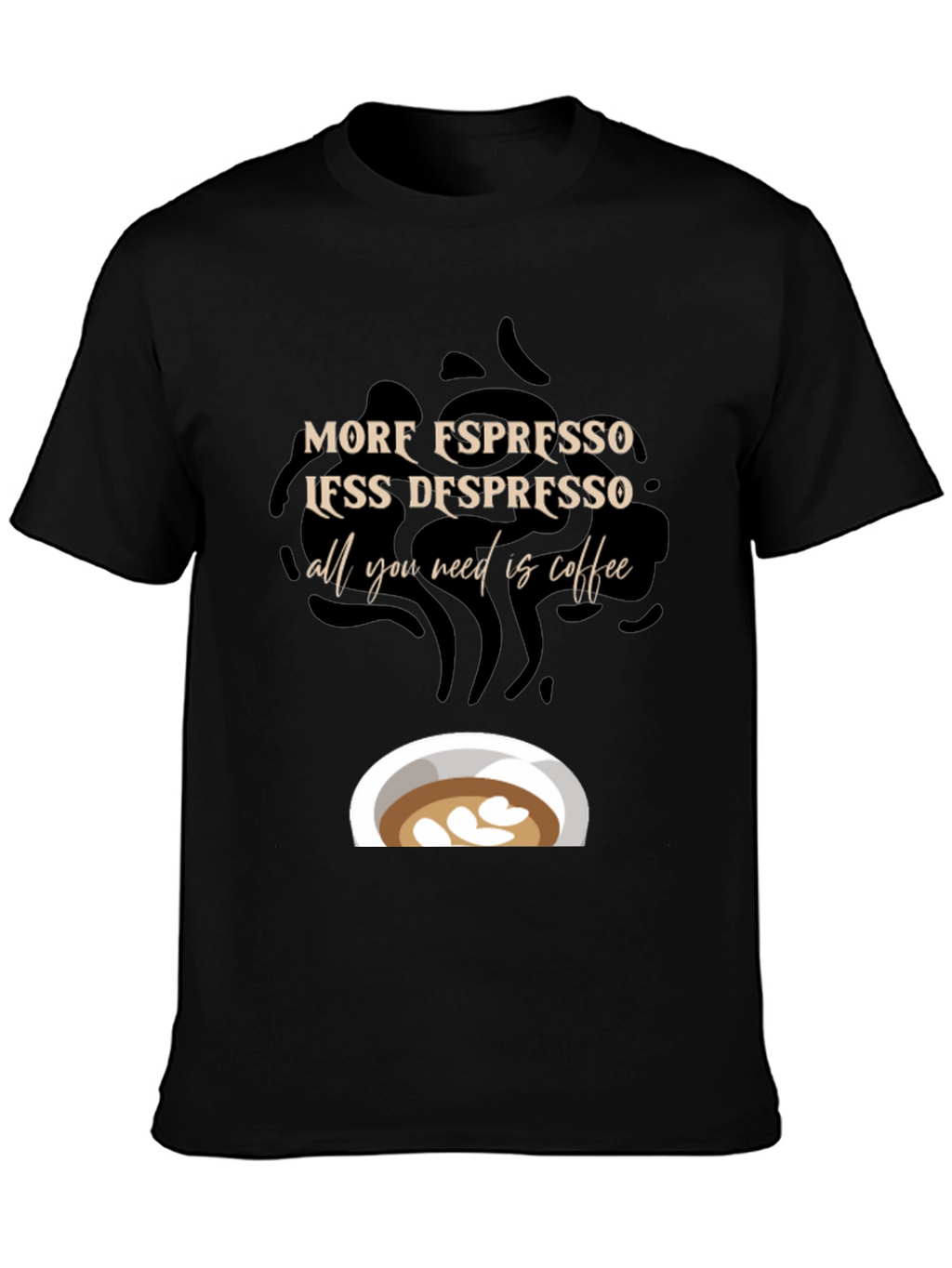 Espresso Coffee Graphic T-Shirt