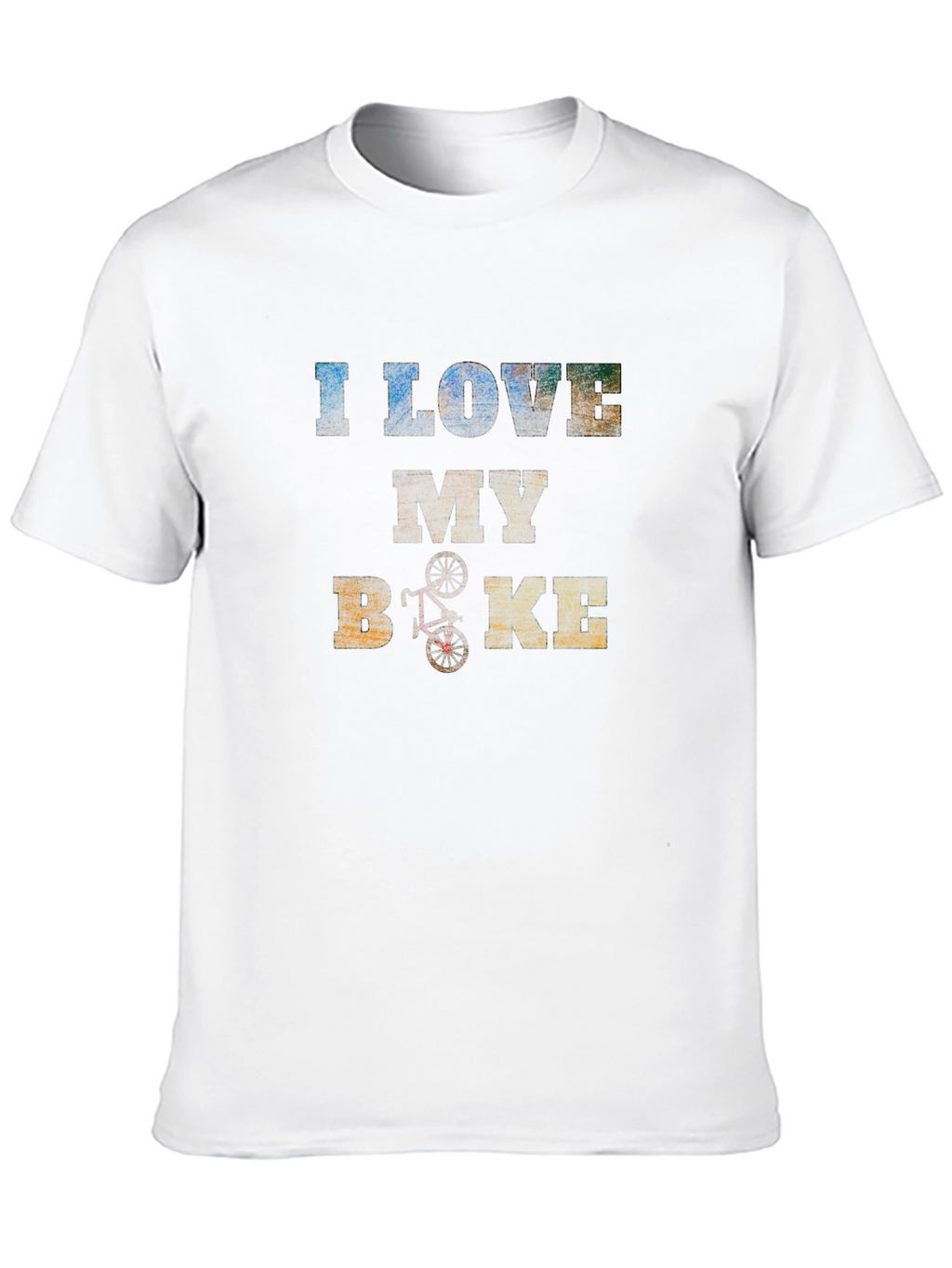 I Love My Bike T-Shirt - Unique Graphic Tee
