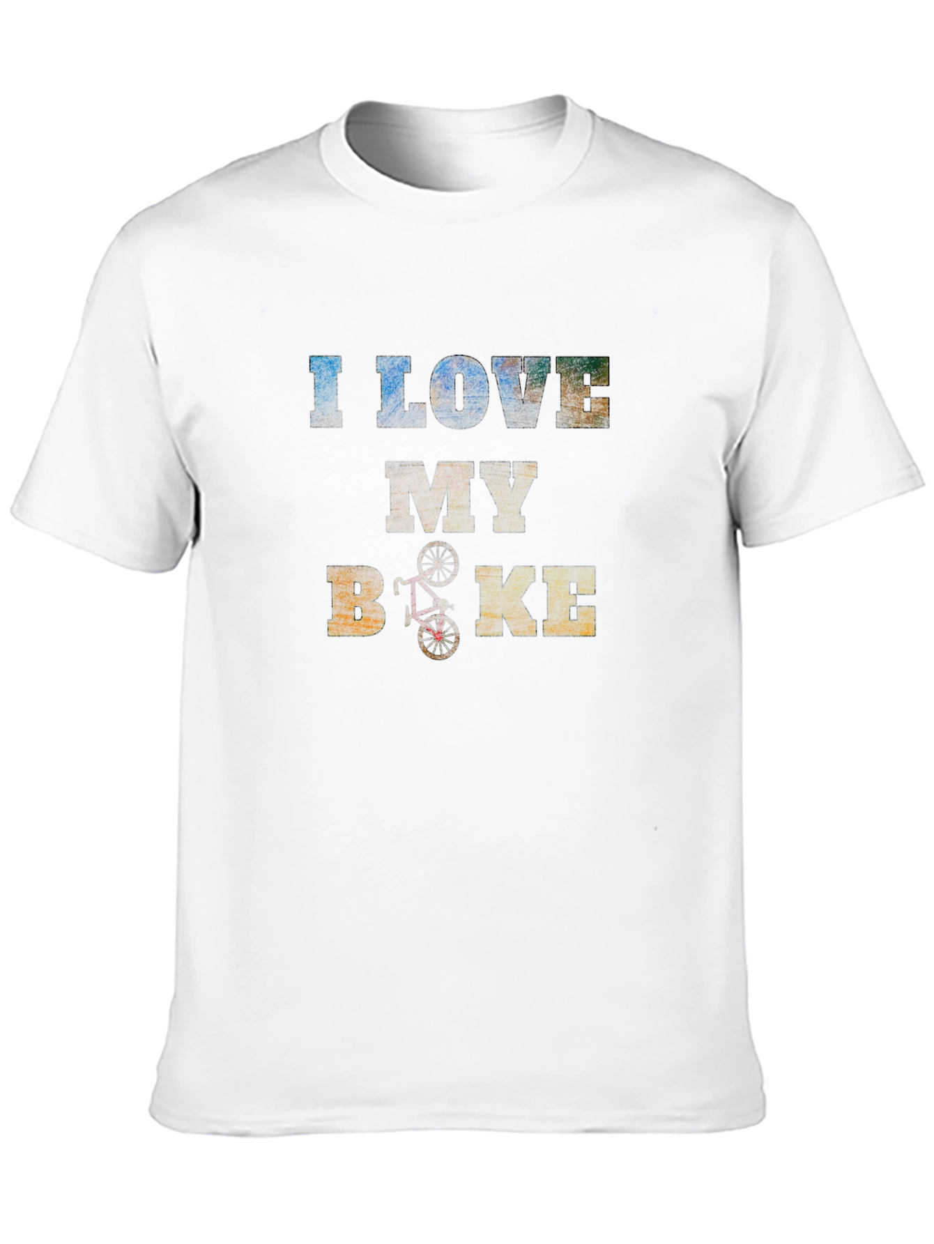 I Love My Bike T-Shirt - Unique Graphic Tee