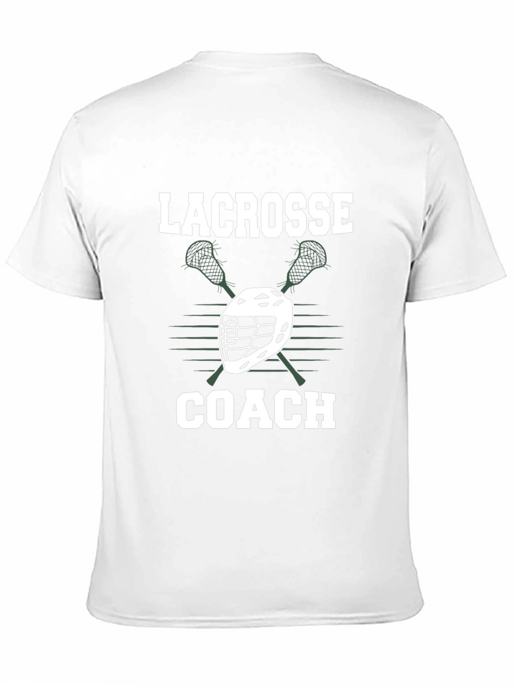 Lacrosse Coach T-Shirt - Sporty Graphic Tee