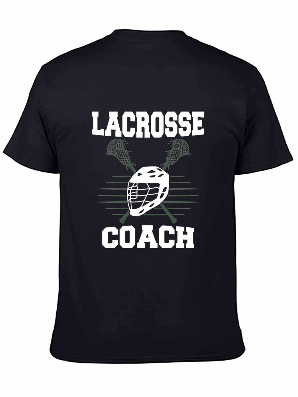 Lacrosse Coach T-Shirt - Sporty Graphic Tee