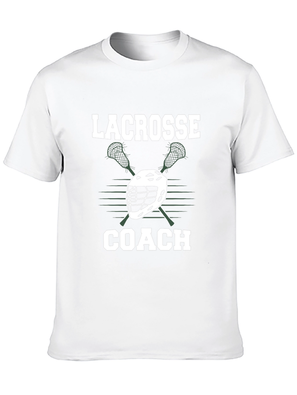Lacrosse Coach T-Shirt - Sporty Graphic Tee
