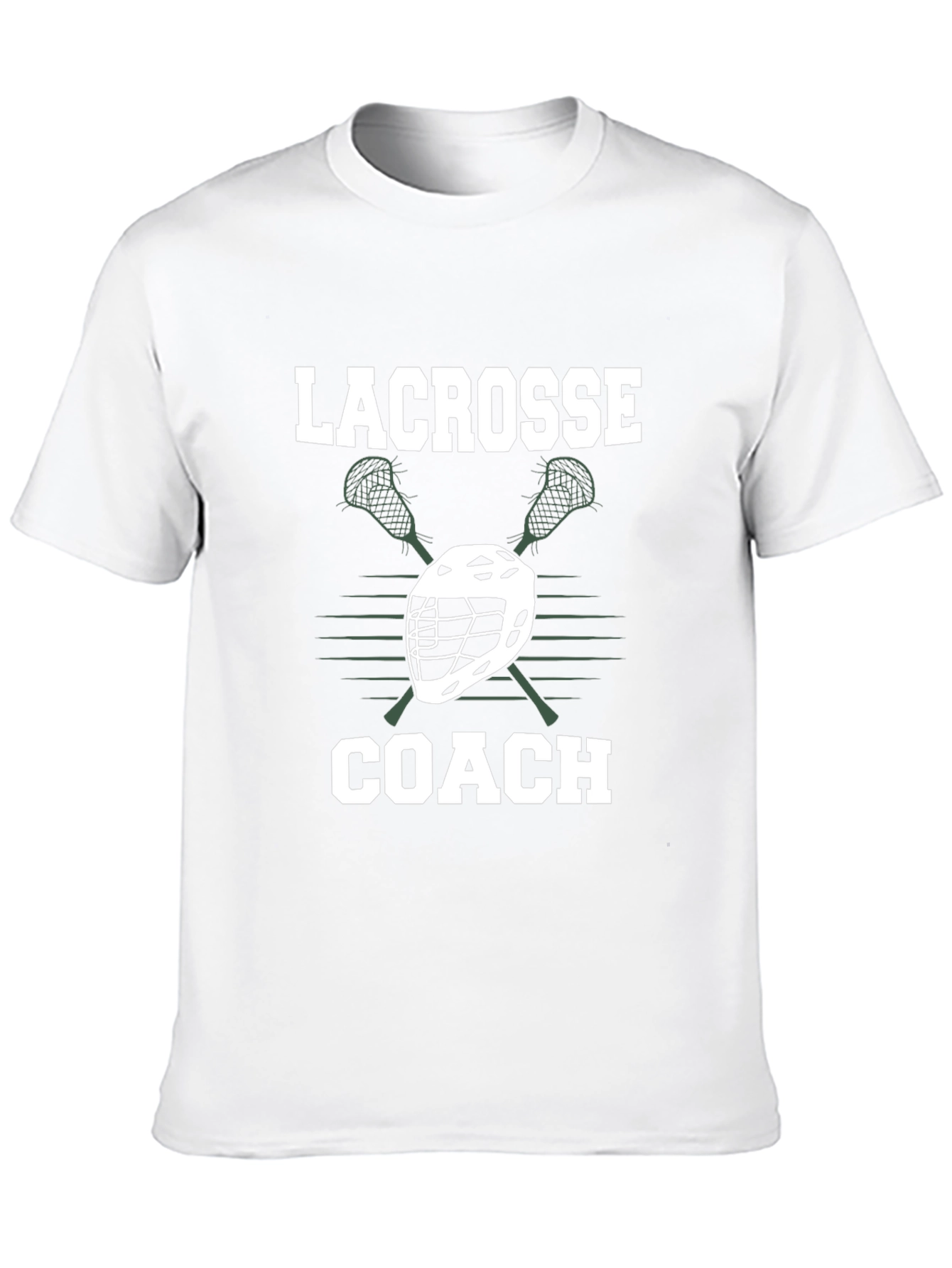 Lacrosse Coach T-Shirt - Sporty Graphic Tee