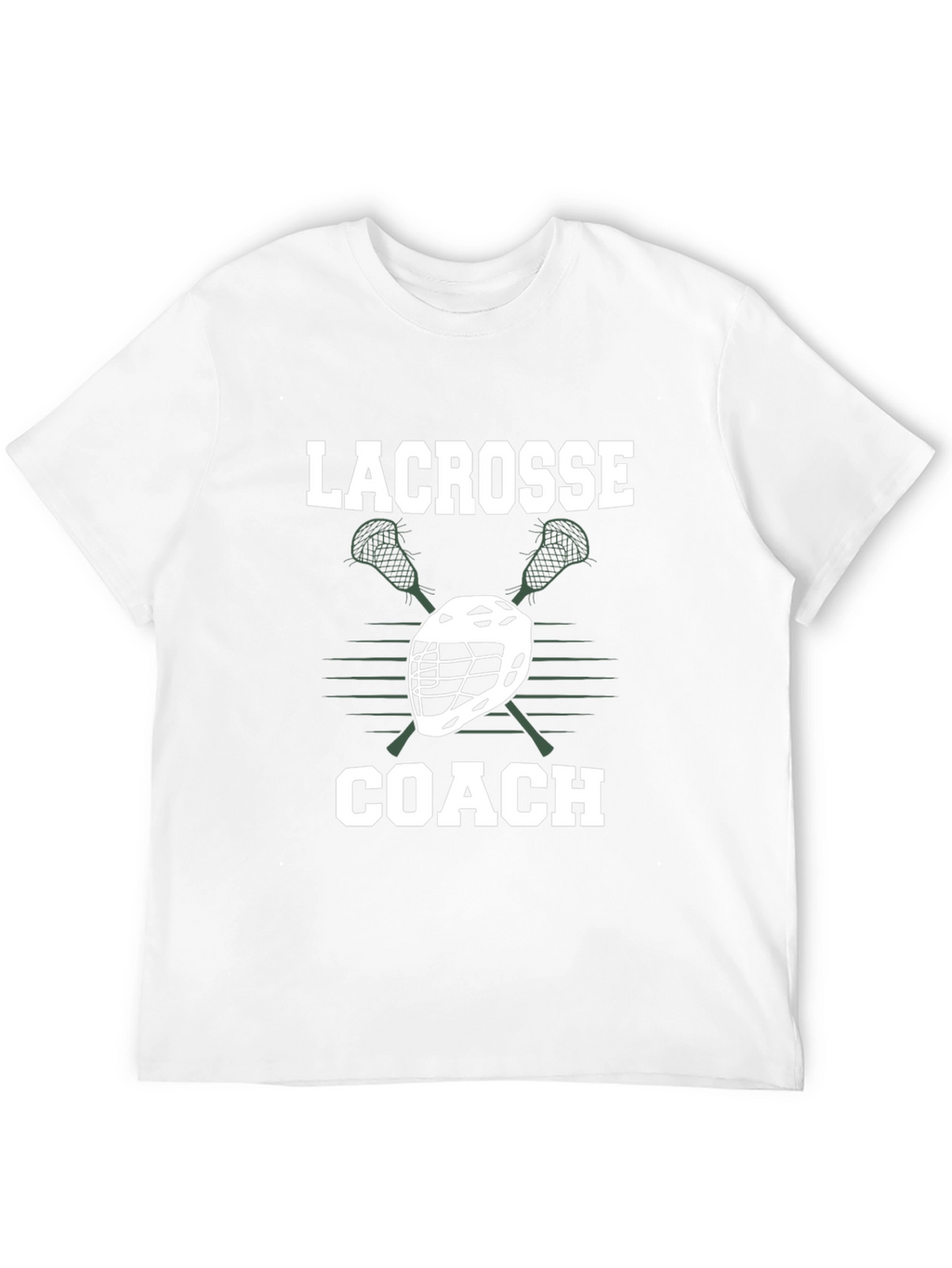 Lacrosse Coach T-Shirt - Sporty Graphic Tee