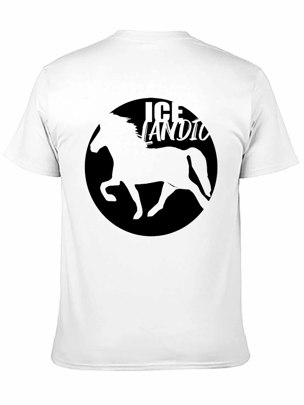 Icelandic Horse Black T-Shirt