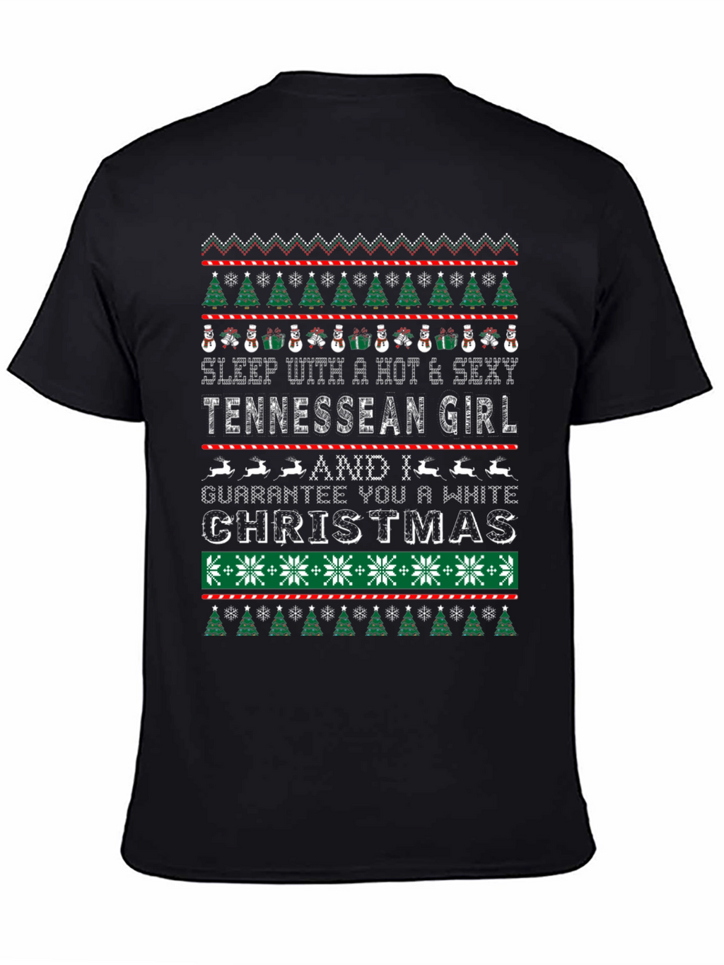 Tennessee Christmas Graphic T-Shirt