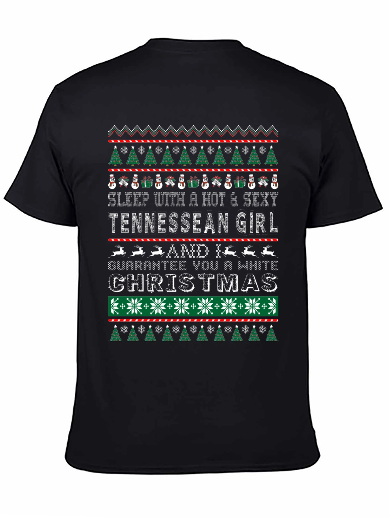 Tennessee Christmas Graphic T-Shirt