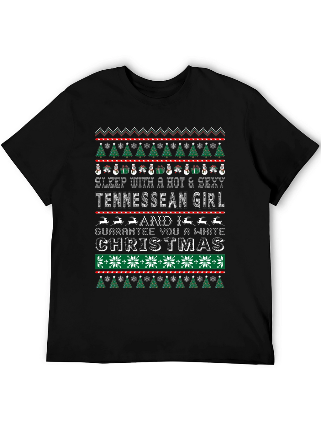 Tennessee Christmas Graphic T-Shirt