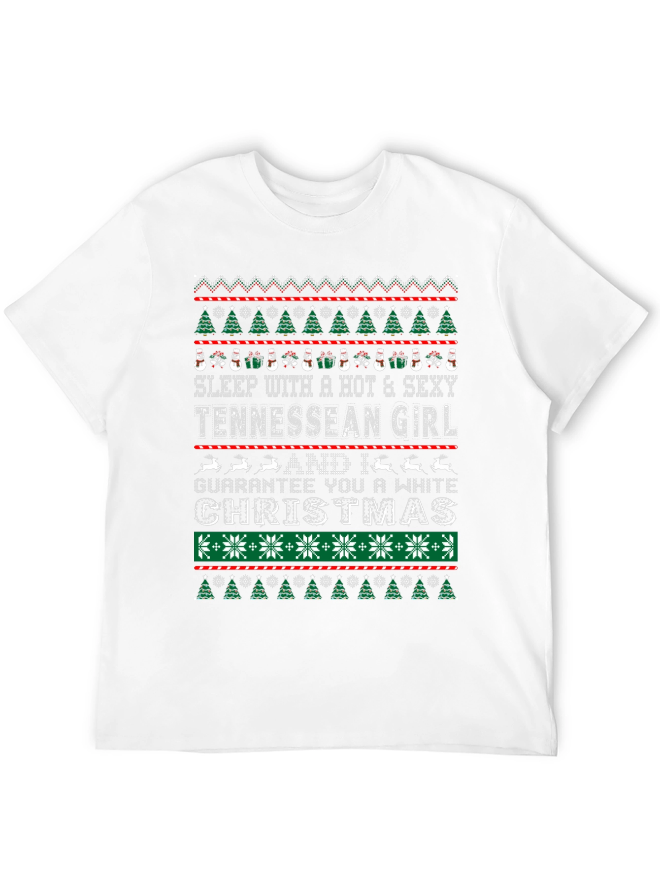 Tennessee Christmas Graphic T-Shirt