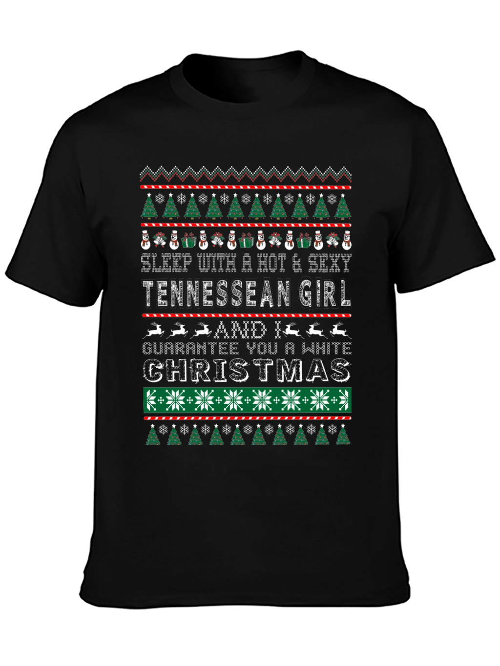 Tennessee Christmas Graphic T-Shirt