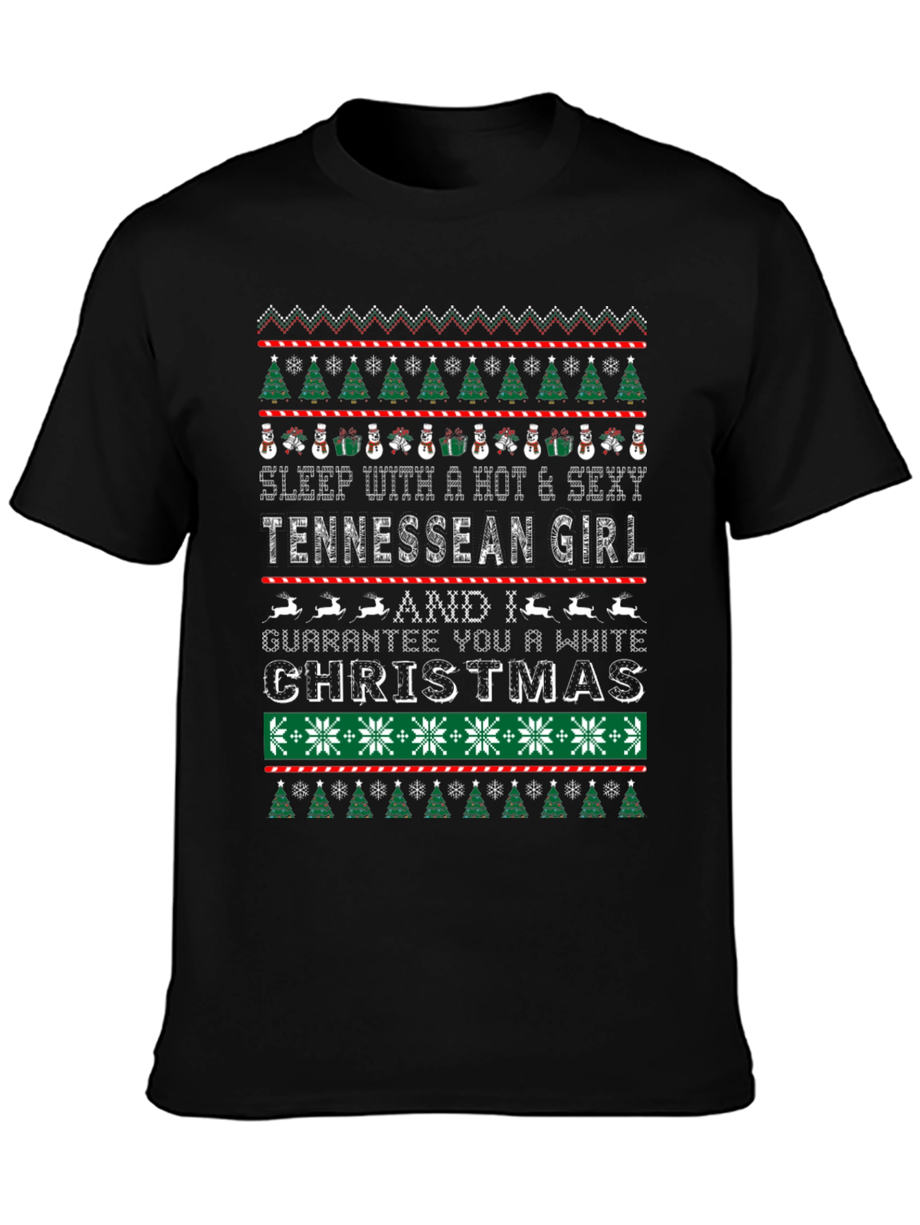 Tennessee Christmas Graphic T-Shirt