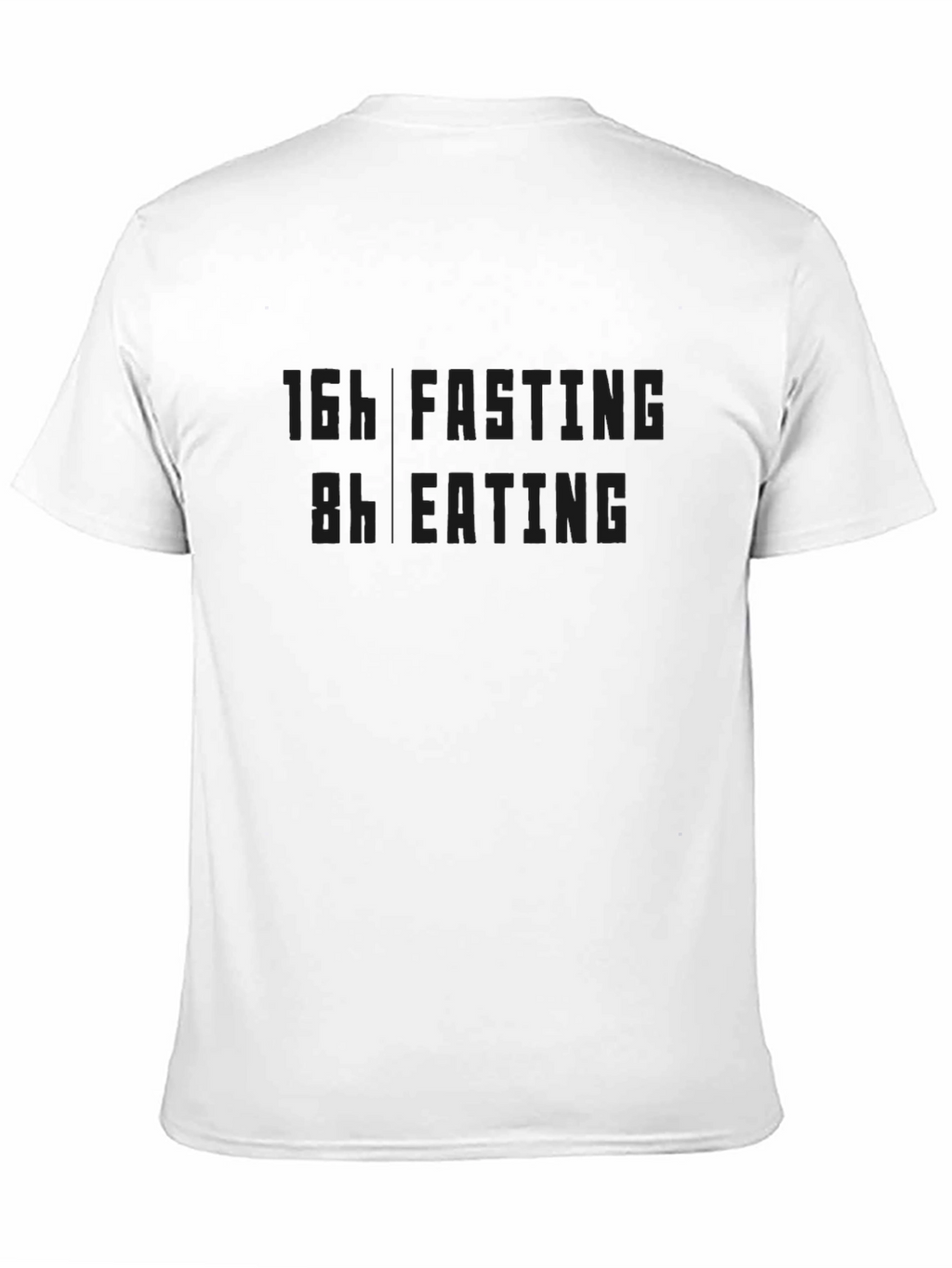 16h Fasting 8h Eating Black T-Shirt