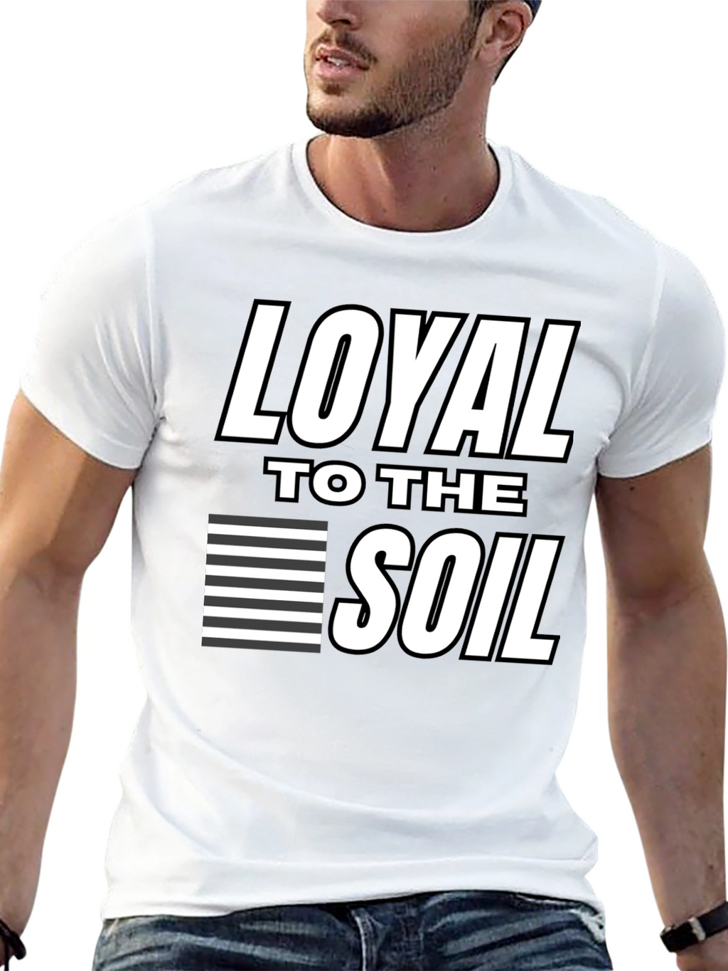 Loyal to the Soil Graphic Tee - Black