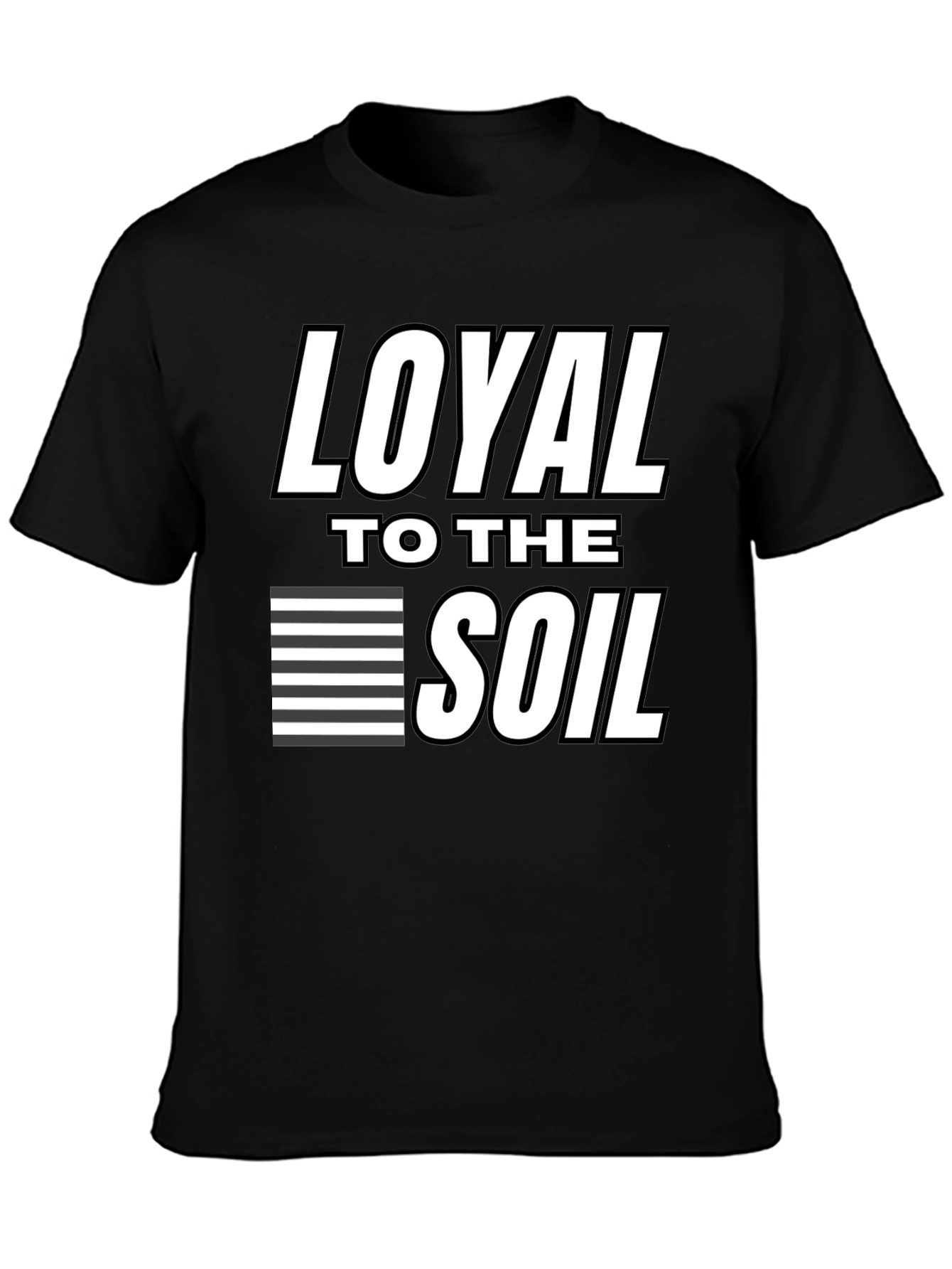 Loyal to the Soil Graphic Tee - Black