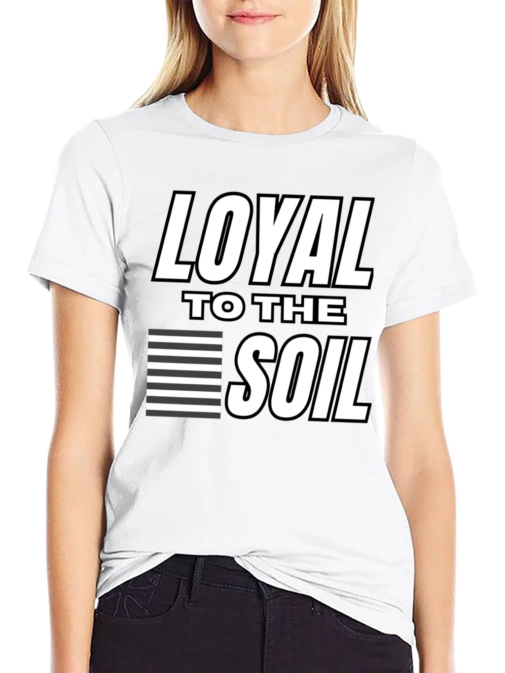 Loyal to the Soil Graphic Tee - Black